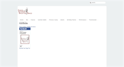 Desktop Screenshot of fisherballet.com